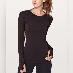 Lululemon Swiftly Long Sleeve Tech Crew - Black - 10